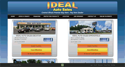 Desktop Screenshot of idealautosales.com